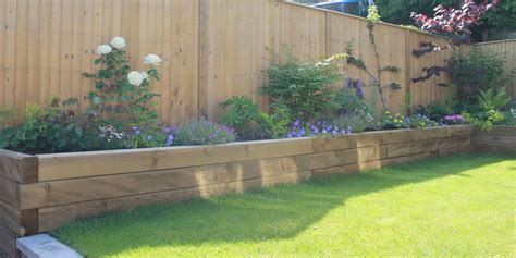 How To Build A Raised Garden Bed With Sleepers Builders Villa