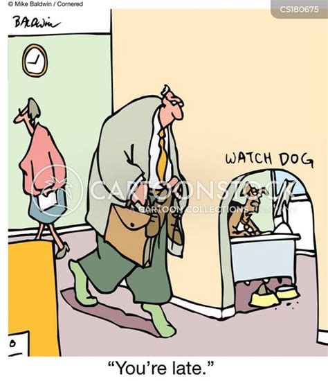 Late For Work Cartoons And Comics Funny Pictures From Cartoonstock