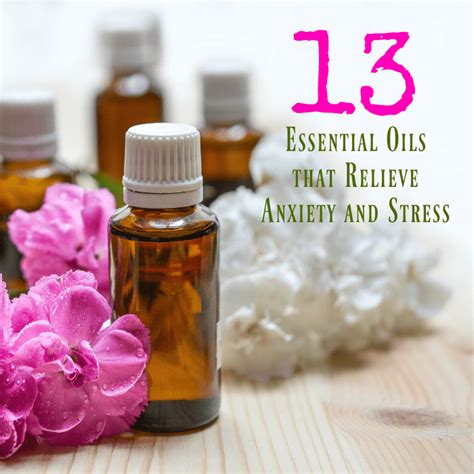 essential oils for anxiety and stress