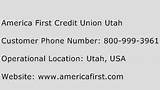 Pictures of America First Credit Union Customer Service
