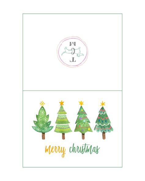 Printable Holiday Card Free Printable Templates