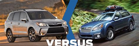 New 2014 Subaru Forester Vs Outback Model Comparison Beaverton Or