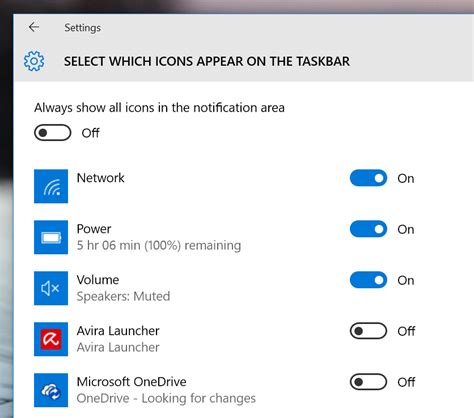 How To Hide Or Show Icons In Windows 10 System Tray Tip Dottech