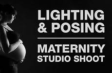maternity studio shoot lighting
