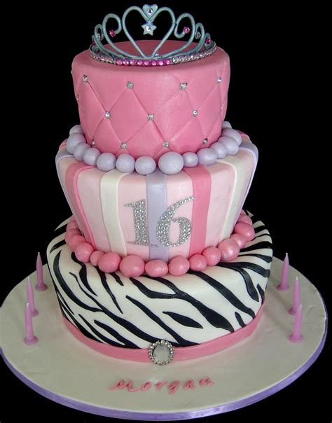 There are so many milestones during a girl's teen years, but the sweet 16 birthday stands out from the rest. 16th Birthday Cake — La Quinceanera | 16th birthday cake ...