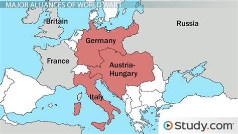 World War 1 Alliances Treaties And Agreements Lesson