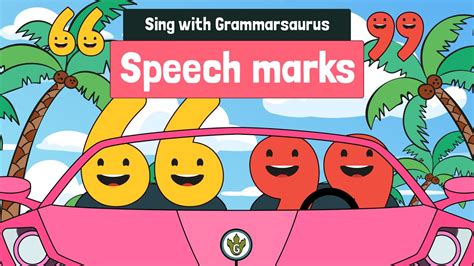 Sing With Grammarsaurus Speech Marksinverted Commas Youtube
