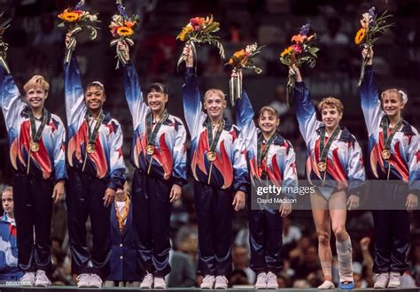 The United States Womens Gymnastics Team Of Amanda Borden Dominique News Photo Getty Images
