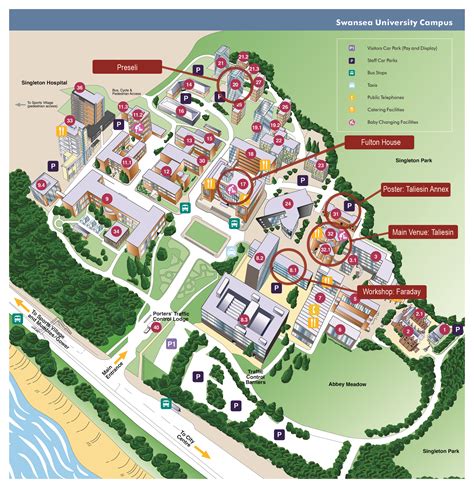 University Of Dundee Campus Map Yucca Valley Map