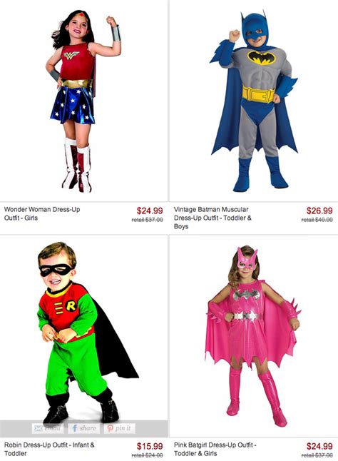 Zulily Kids Costumes Sale Save On Dress Ups And Halloween Costumes