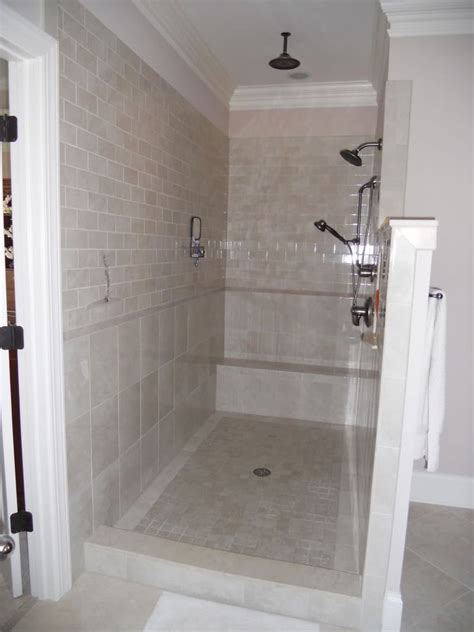 Depending on how your bathroom is heated, a doorless shower could be the coldest spot in the room. The 25+ best Shower no doors ideas on Pinterest | Open ...