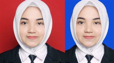 Cara Mudah Edit Background Merah And Biru Foto Pakai Hp Penjelasan
