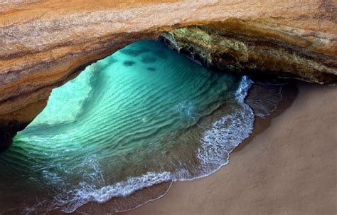 Wallpaper Beach Rock The Ocean The Grotto Images For Desktop