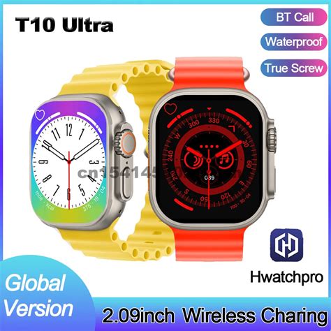 New T10 Ultra Smart Watch Ultra Series 8 Bluetooth Call Smartwatch