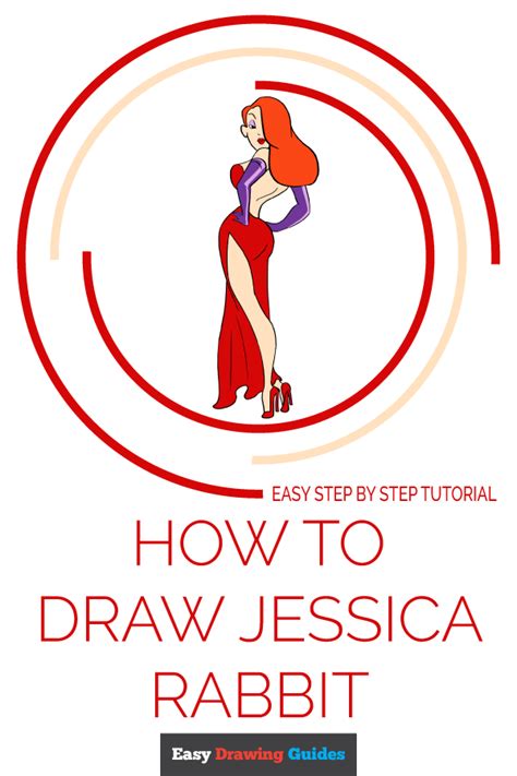 How To Draw Jessica Rabbit Really Easy Drawing Tutorial Jessica