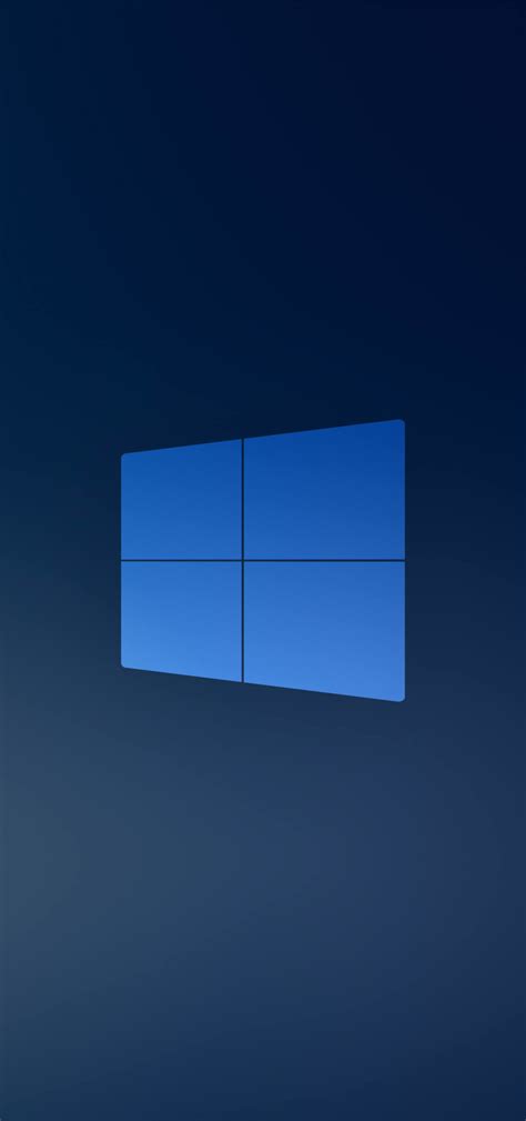 1080x2300 Windows 10x Blue Logo 1080x2300 Resolution Wallpaper Hd Hi