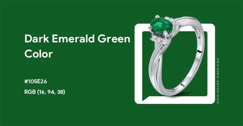 Dark Emerald Green Color Hex Code Is 105e26