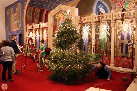 Christmas Tree Decorating 2018 Annunciation Greek Orthodox Church Of