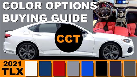 2021 Acura Tlx Color Options Buying Guide Youtube
