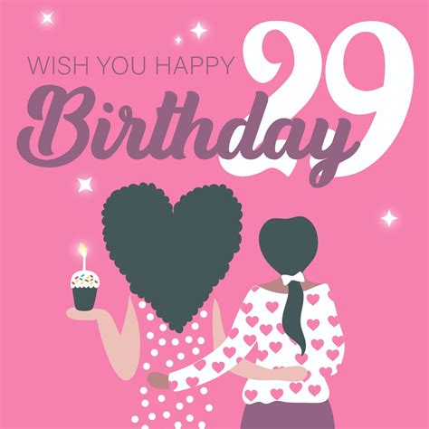 Wish You Happy 29th Birthday Card Boomf