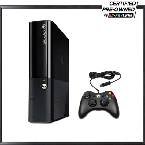 Jual Xbox 360 Slim E Console 4gb500gb Non Rgh Preowned Tidak Ada