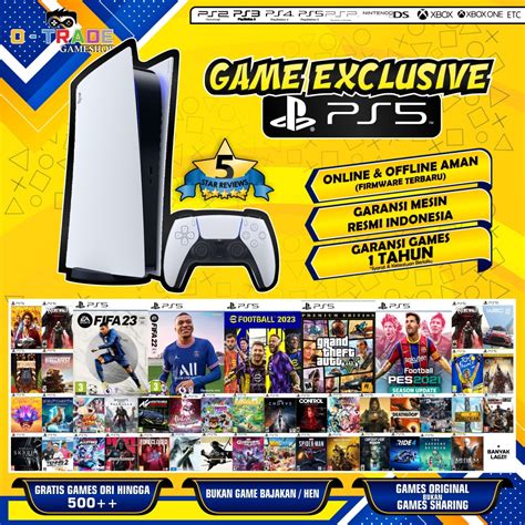 Jual Playstation 5 Ps5 Disc Digital Version Garansi Garansi Indo