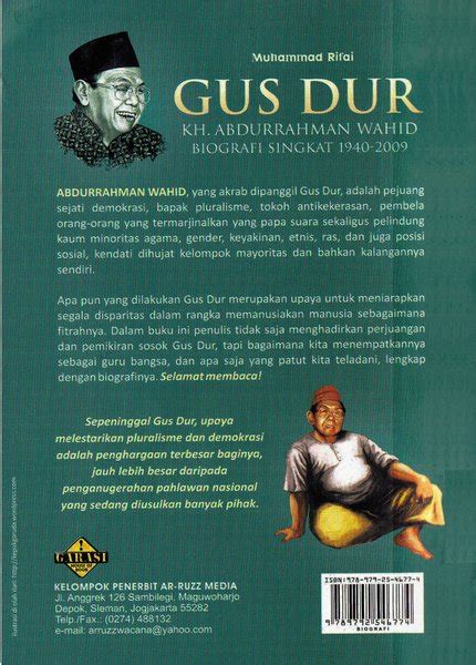 Biografi Gus Dur Lengkap Penggambar