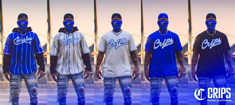 🔷 Crips Gang Clothing Pack Male And Female Paid Cloth Releases