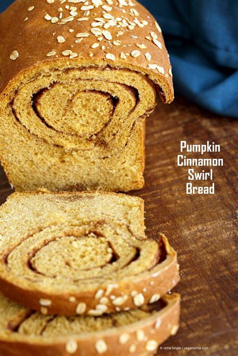 Pumpkin Cinnamon Swirl Bread Yeast Sandwich Bread Vegan Richa