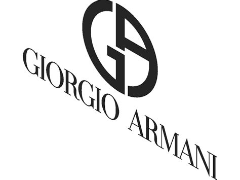 Giorgio Armani Logo Decal 01 3d Cad Model Library Grabcad