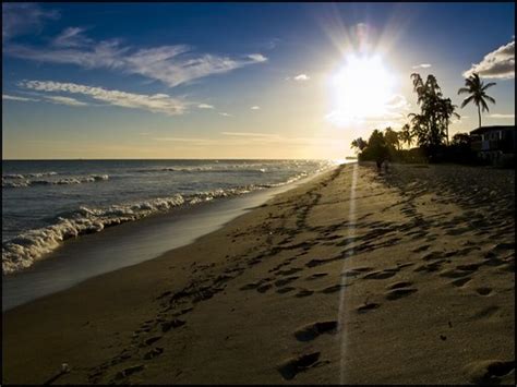 Sunset At Ewa Beach Aloha Comes From Ewa Beach In Ewa Oa Flickr