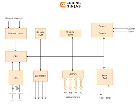Microcontroller 8051 Architecture Coding Ninjas