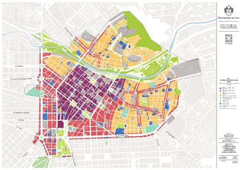 Zonificacion Del Centro Historico De Lima