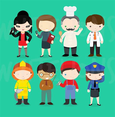 Careers Clipart Explore Different Professions In Images