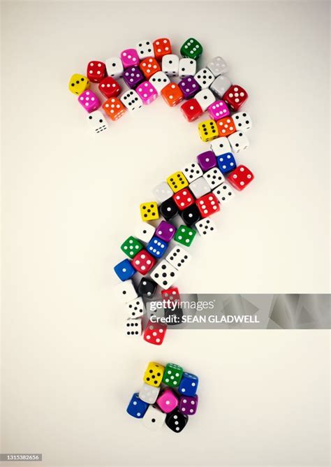 Question Mark Dice High Res Stock Photo Getty Images