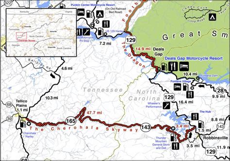 Tennessee Motorcycle Ride Maps