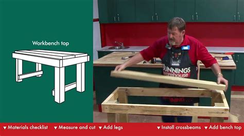 How To Build A Workbench Diy At Bunnings Youtube