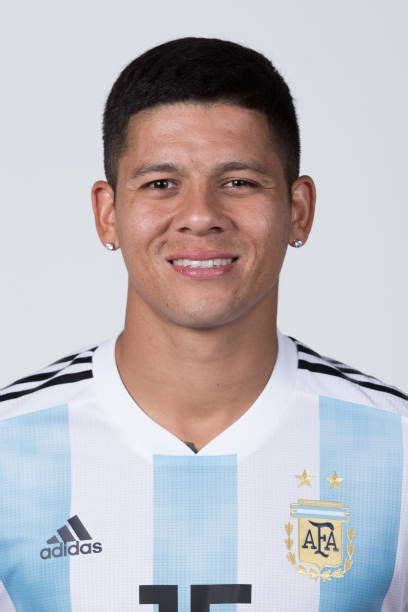 Marcos Rojo Of Argentina Poses For A Portrait During The Official Fifa