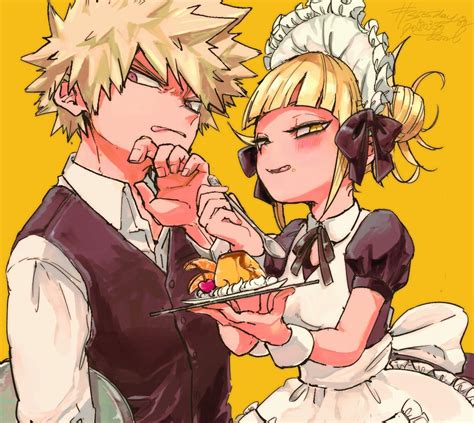 Bakugou Katsuki And Toga Himiko Boku No Hero Academia Drawn By