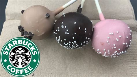 Starbucks Cake Pops Birthday Cake Chocolate And Cookie Dough Review