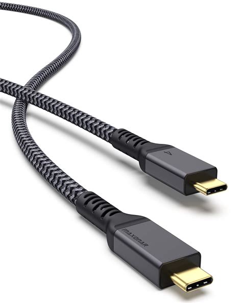 Buy Maxonar Thunderbolt Cable M Gbps Tb Usb Cable Supports K Hz K Hz Dual K Hz