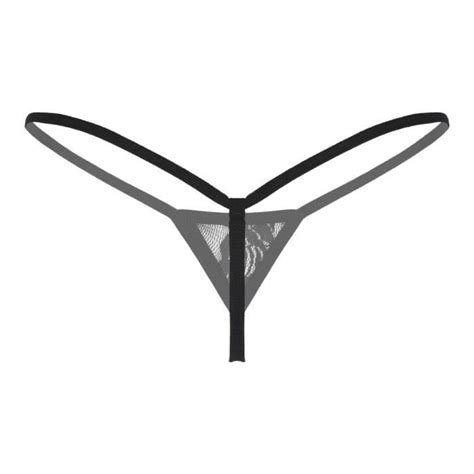 Dpois Micro String Femme Sexy Ficelle Tanga Thong Lingerie De Nuit Sous V Tements Panties Slip