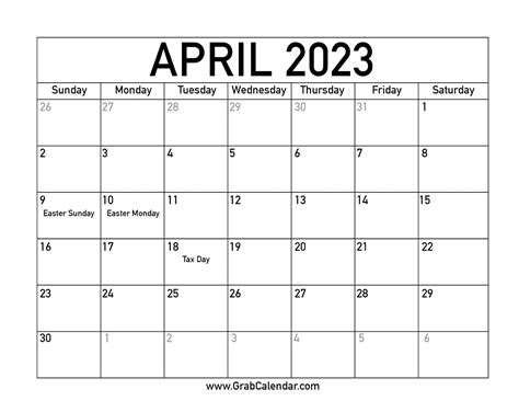 April 2024 Printable Calendar With Holidays 2024 Caro Martha