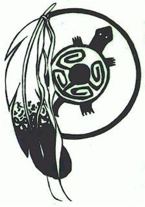 15 Native American Turtle Tattoo Ideas Petpress Native American