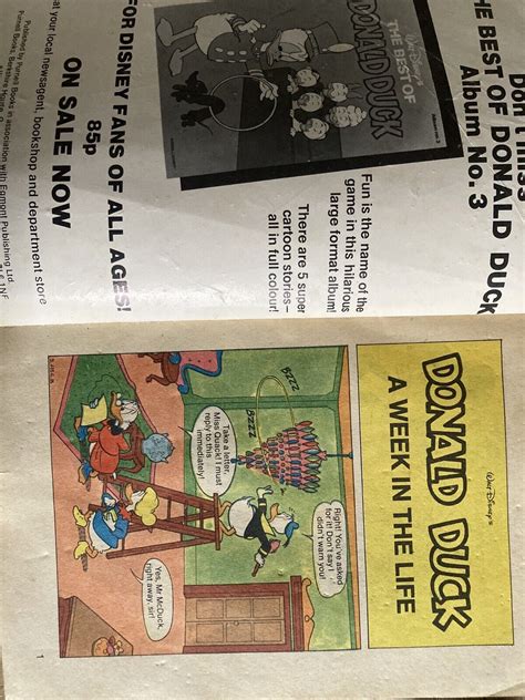 Wlt Disneys Donald Duck Fun Library Comics X4 5 12 1 And 16