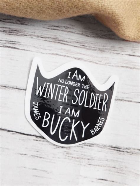 No Longer The Winter Soldier | Sticker in 2021 | Winter soldier, Soldier, Falcon and winter soldier