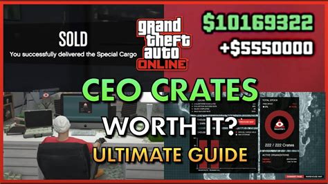 Are Ceo Crates Worth Doing Ultimate Guide Gta Online Youtube