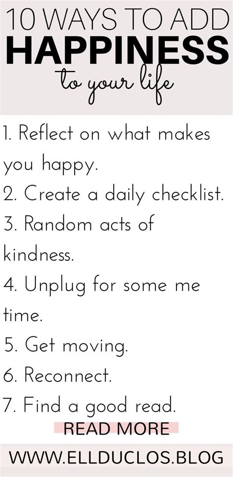 10 Ways To Add Happiness To Your Daily Life Finding Happiness Advice