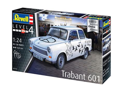 Revell 124 Trabant 601s Builders Choice Model Kit Wonderland
