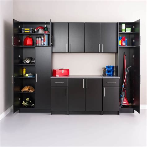 prepac elite 32 storage cabinet in black cymax business